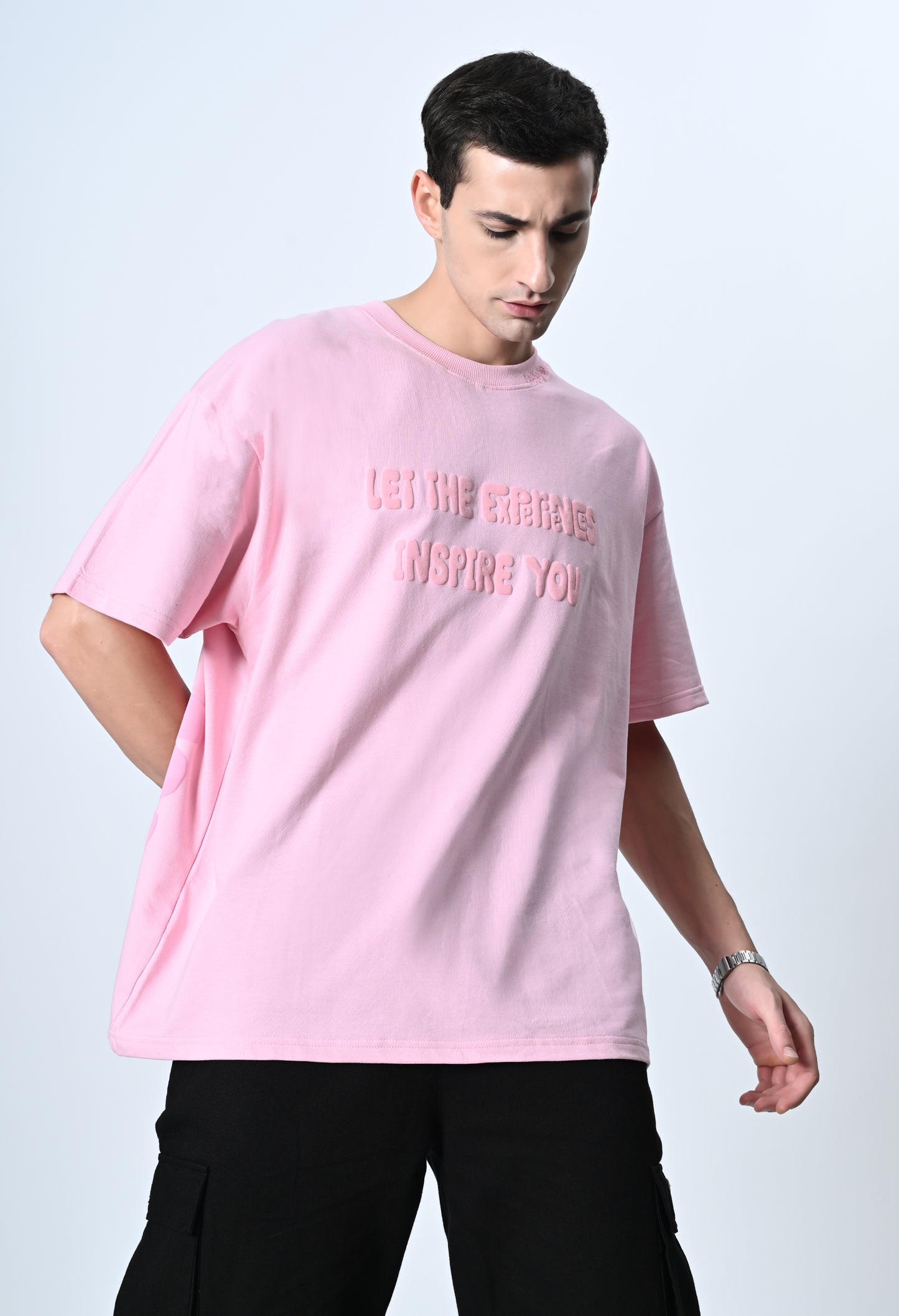 This Is Life Pink Oversized Unisex T-Shirt