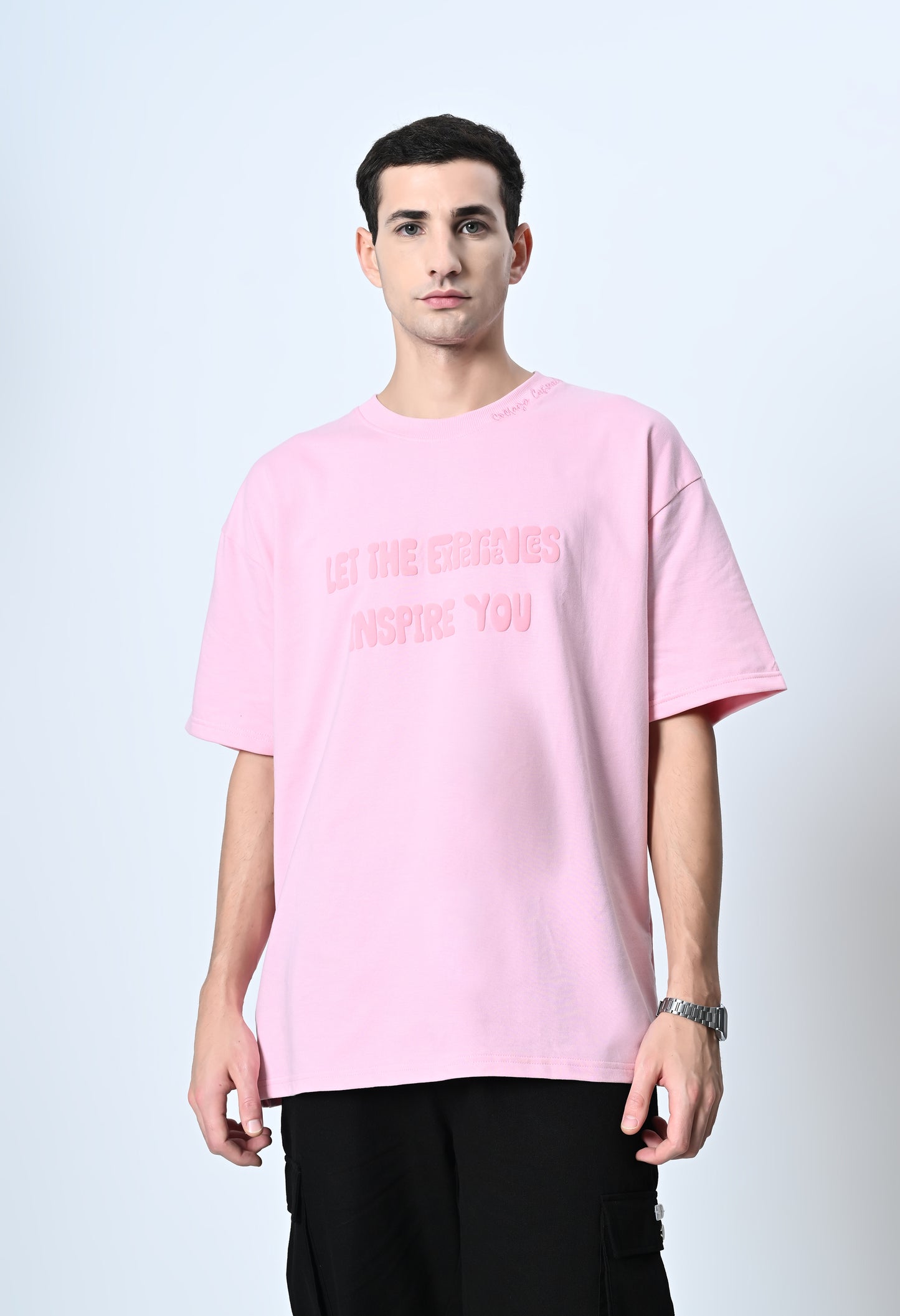 This Is Life Pink Oversized Unisex T-Shirt