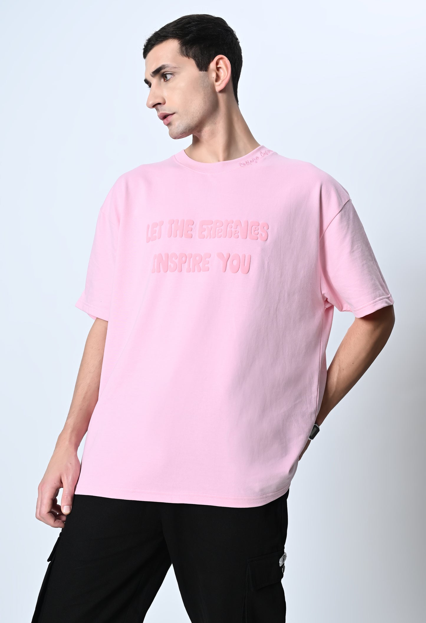 This Is Life Pink Oversized Unisex T-Shirt