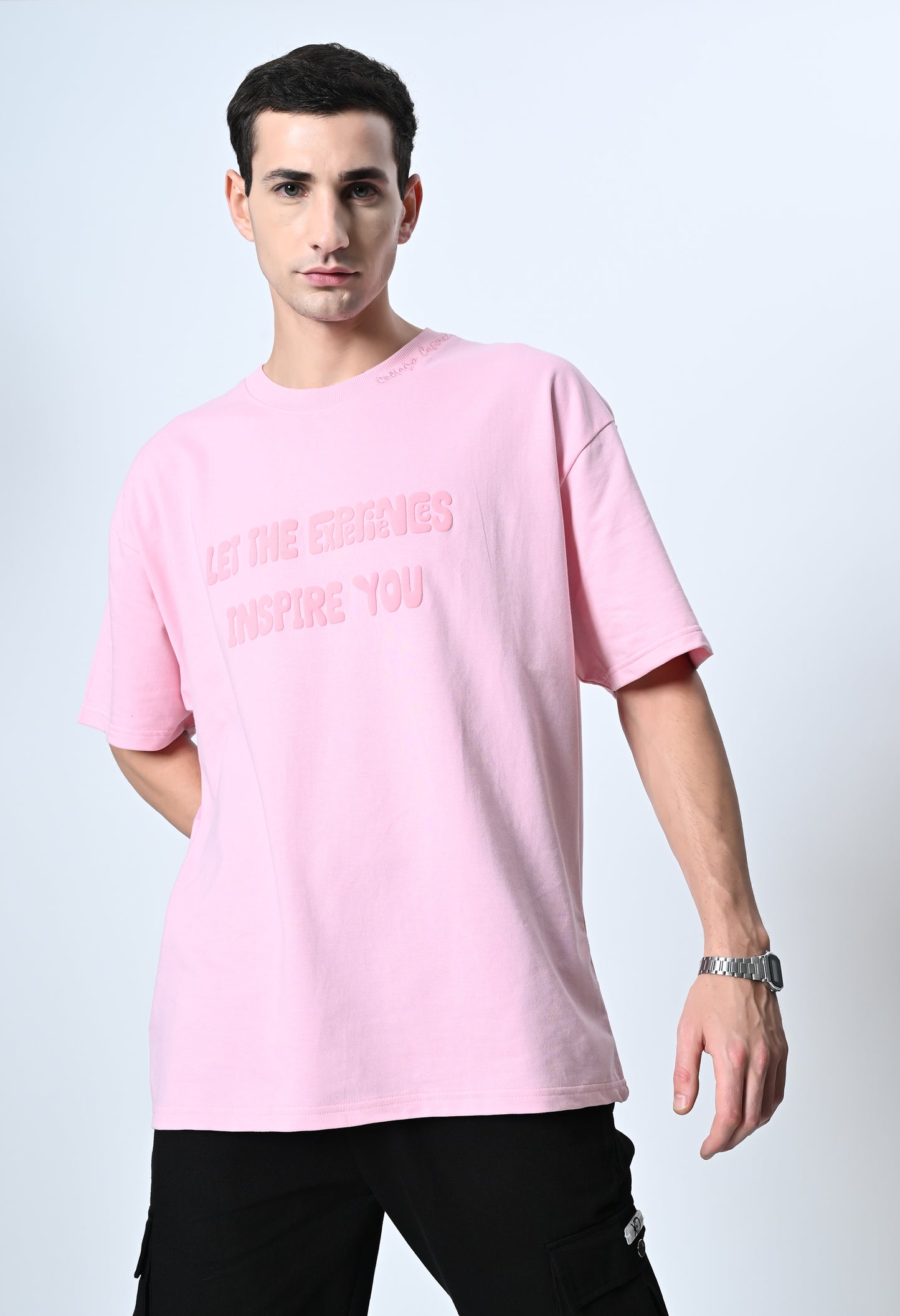 This Is Life Pink Oversized Unisex T-Shirt